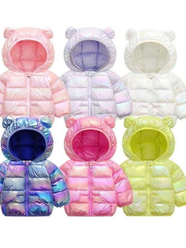 Cartoon children's down padded jacket