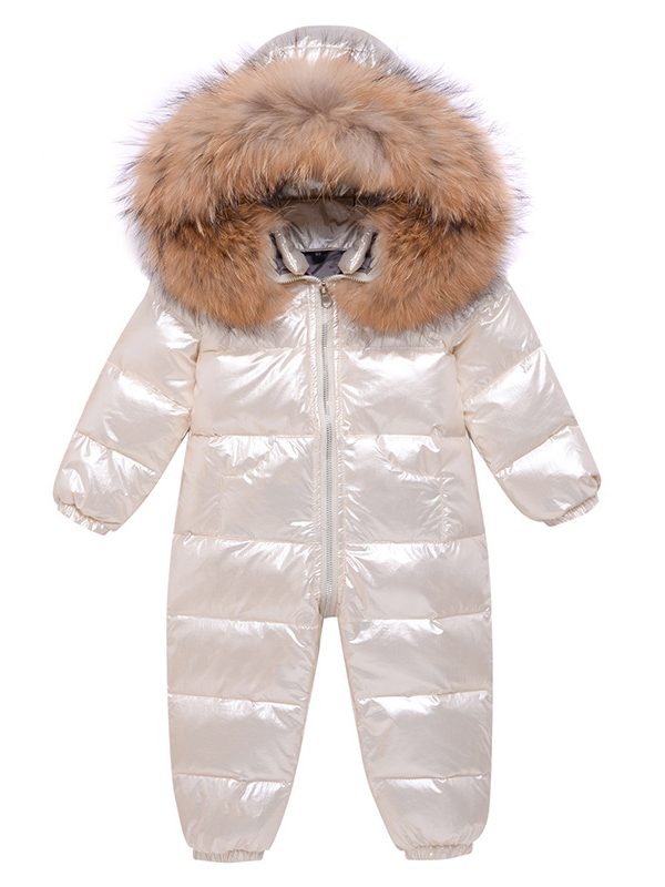 Baby one-piece down jacket