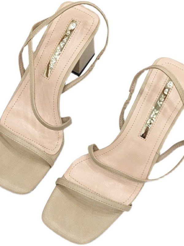 Fairy Style High Heel Roman Shoes Women