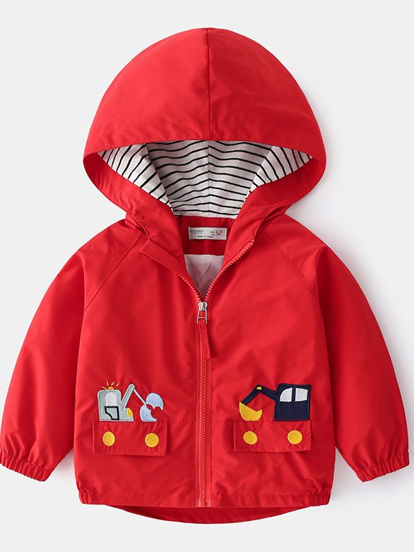 سترة ربيعية للأولاد على الطراز الغربي