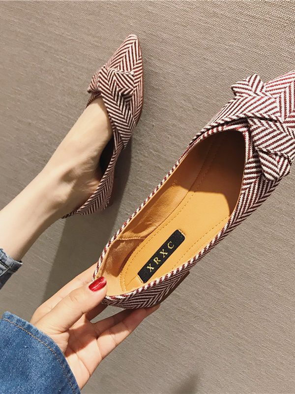 All-match Pointed Shallow Mouth Single Shoes Women Shoes