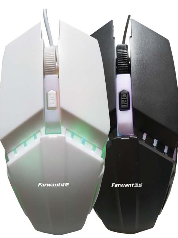 Wired Photoelectric Computer Office Home Gaming Light-Transmitting Mouse