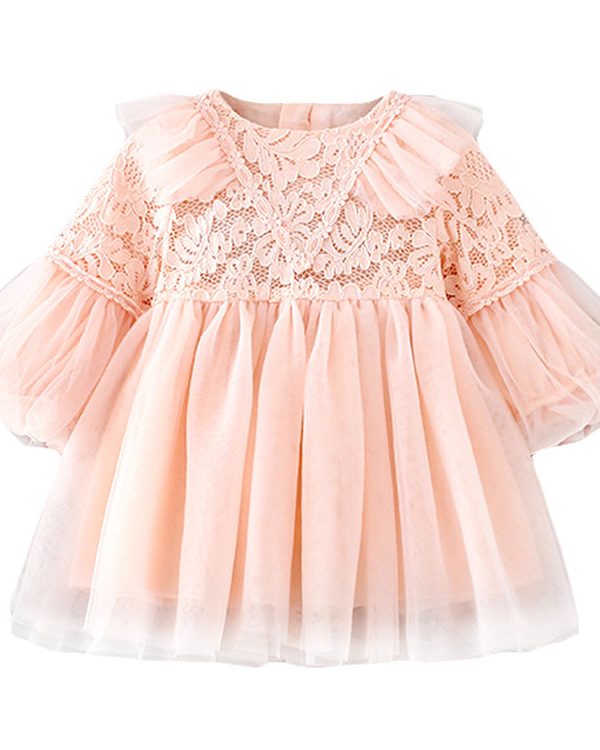 فستان الأميرة الجديد للفتيات في الخريف للأطفال