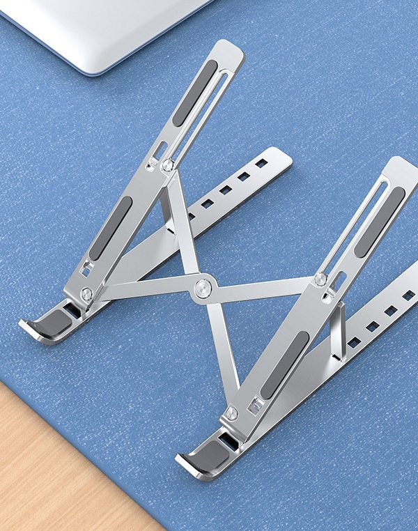 Support Pliable En Bois Pour Ordinateur Portable