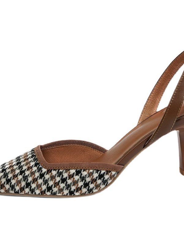 Baotou Sandals Women Stiletto Heel Shoes