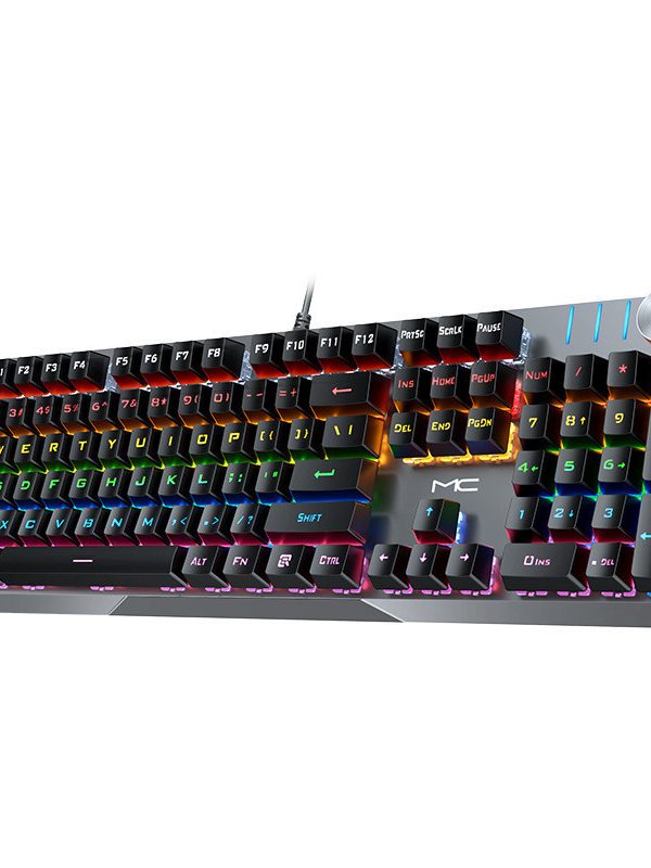 High Special Axis Wired Mechanical Keyboard 104-key Backlit Gaming