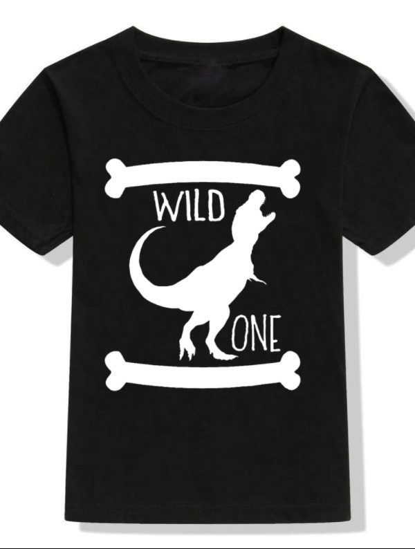 Children's Round Neck Short Sleeve