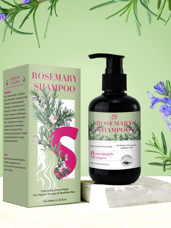 Rosemary Shampoo 200ml Cleansing And Moisturizing
