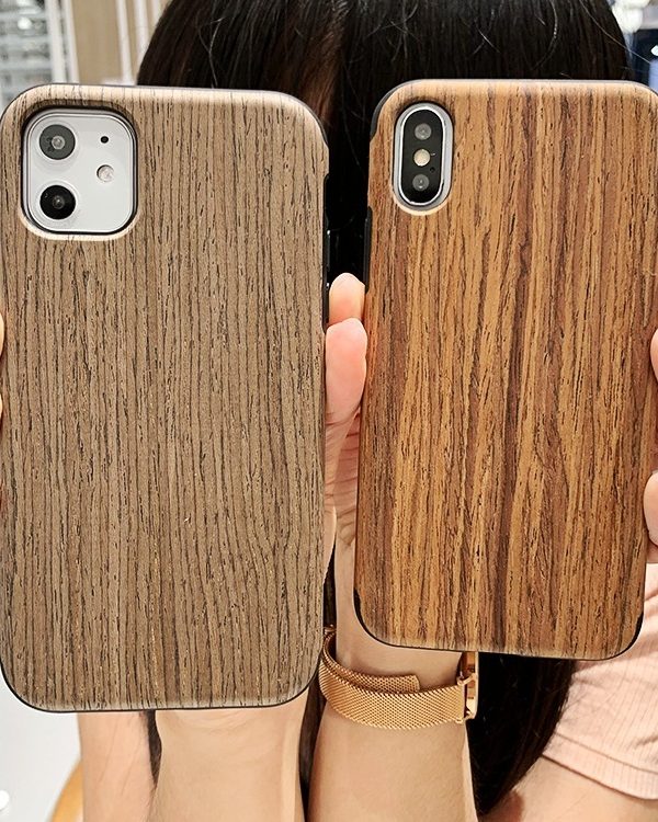 Wood phone case