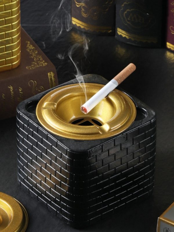 Cement Ashtray High-end Elegant Office