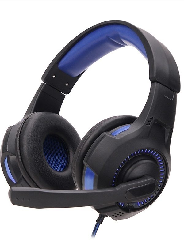 Light-emitting Head-mounted PS5 Gaming Headset Head-mounted