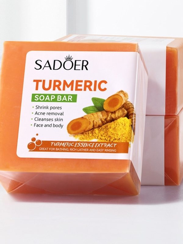 Turmeric Soap Essential Oil Handmade Soap Cleansing Bath