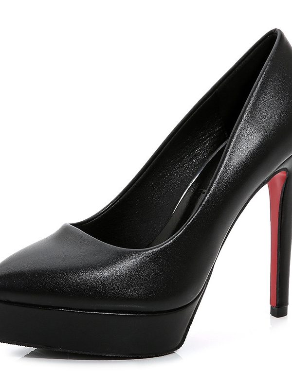 High heels stiletto single shoes women