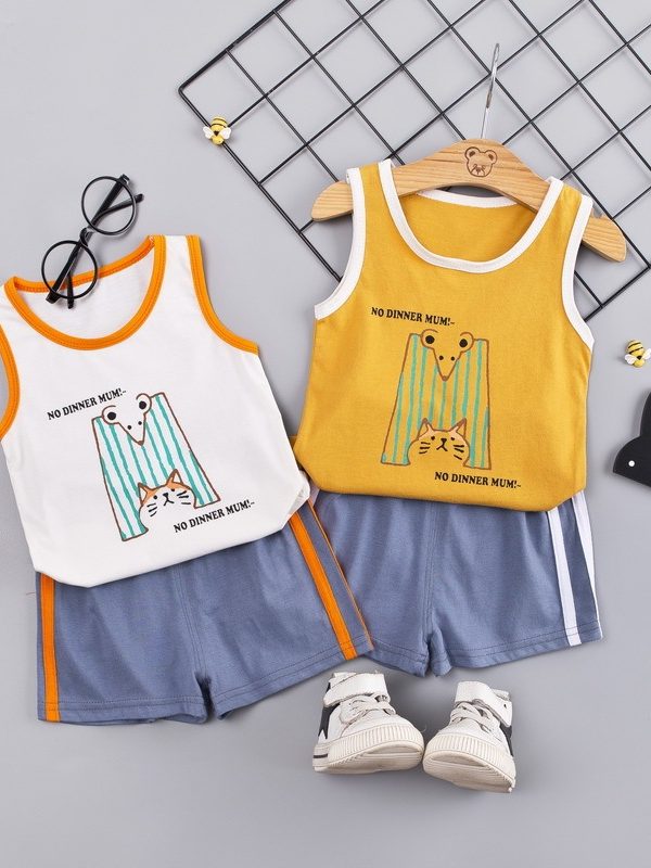 Summer vest set for children