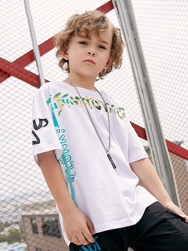 تي شيرت مطبوع للأطفال