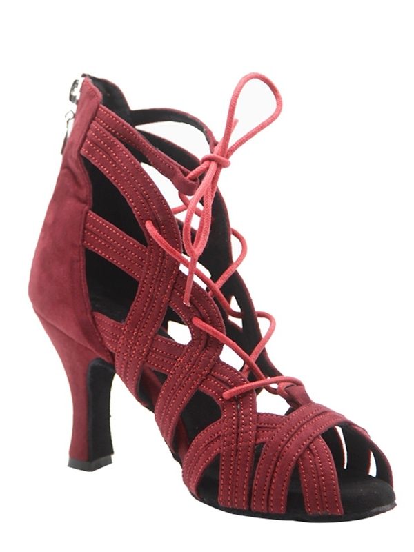 Latin Dance Shoes Women Custom Kizomba Soft Bottom Thickening