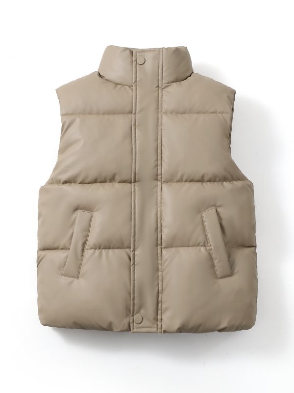 Men's And Women's Winter Clothes Children's Vest Coat