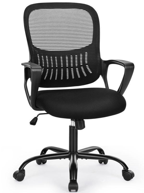 Tall Office Chair For Standing Desk With Adjustable Foot Ring,Counter Height Office Chairs