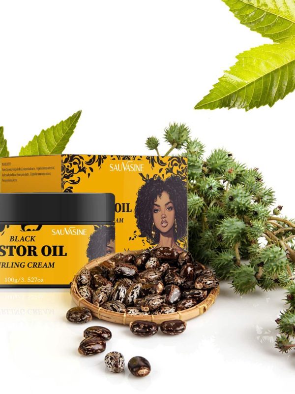 Black Castor Oil Curly Hair Cream Care