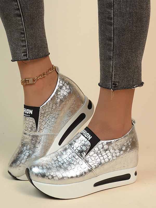 Stylish And Lightweight Casual Platform Shoes Women