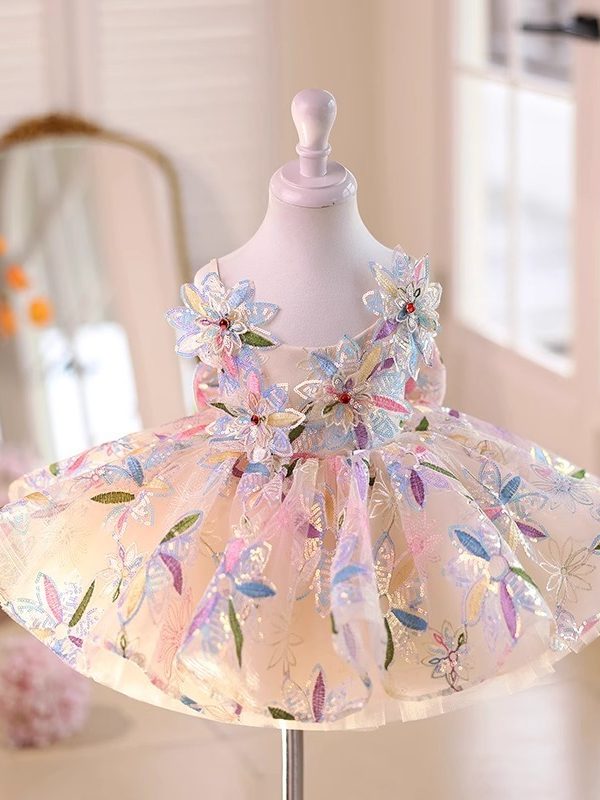 فستان الأميرة الصغير من FARCENT للأطفال، أزياء عرض الأزياء