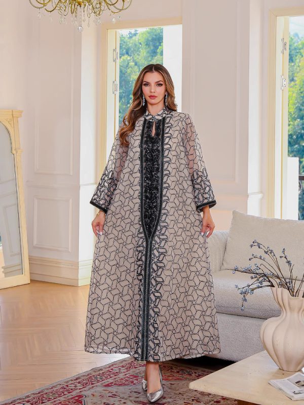 New Muslim Robe Female Dress Middle East Clothing