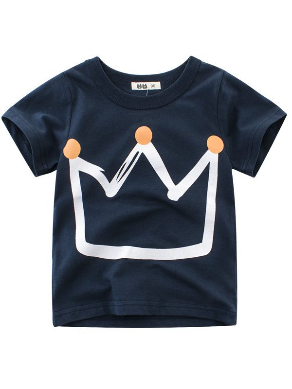 Summer New Boys' Short Sleeve T-shirt Children's T-shirt