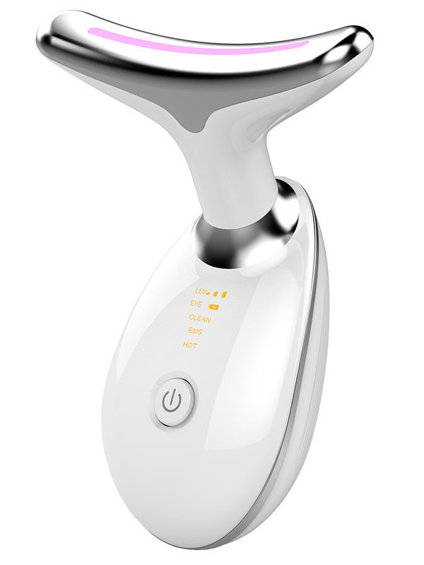 جهاز تدليك EMS لتقوية وشد الرقبة ومزيل التجاعيد بالتيار الكهربائي الدقيق