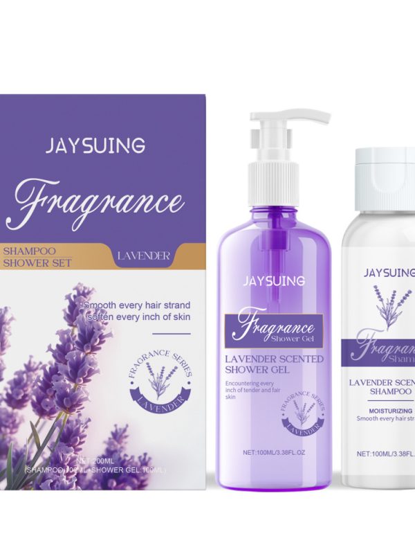 Lavender Shampoo And Shower Set For Women
