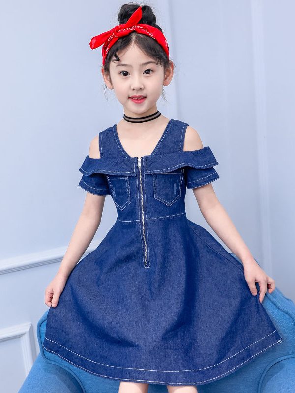 فستان صيفي جديد للفتيات الكوريات