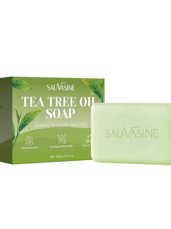 Shuo Wo Xin SAUVASINE Tea Tree Oil Soap