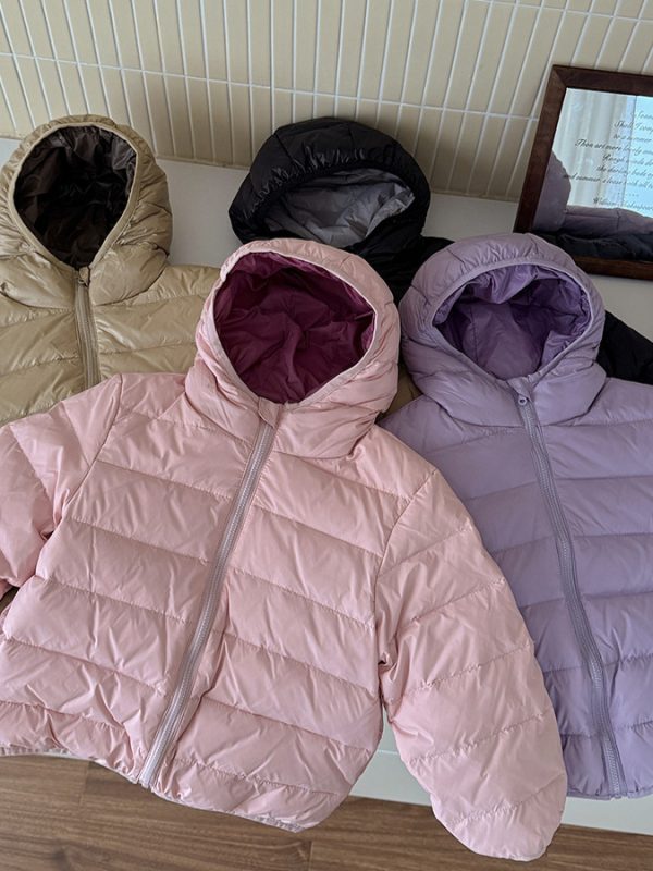 Children's Lightweight Cold Protective Clothing Hooded