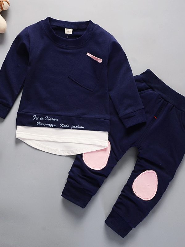 Children's Children's Sweater And Trousers Two-piece Korean Style Children's Clothing