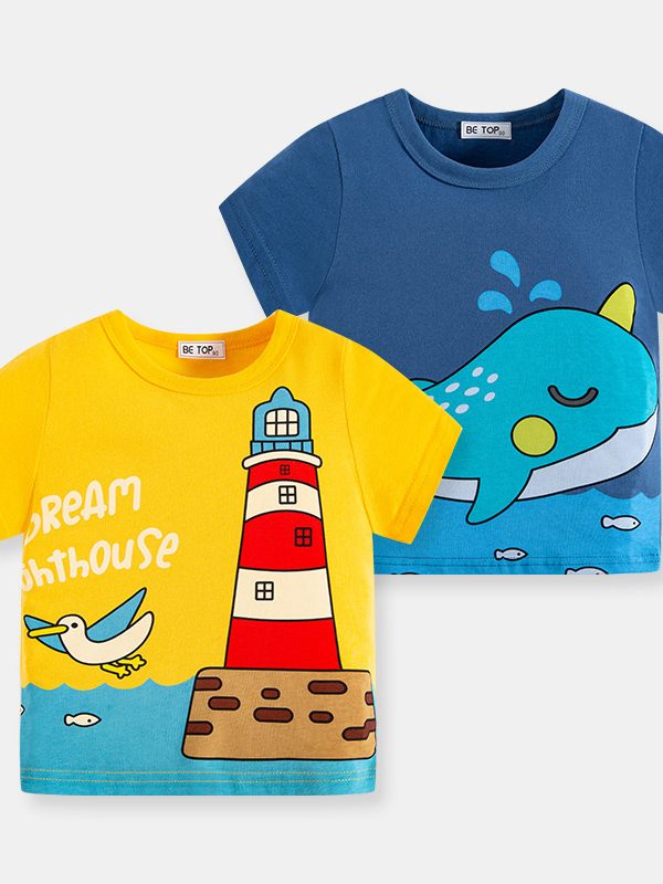 Printed Boy Baby Cotton T-shirt