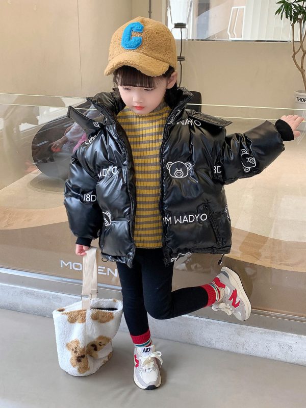 سترة شتوية مبطنة للأطفال