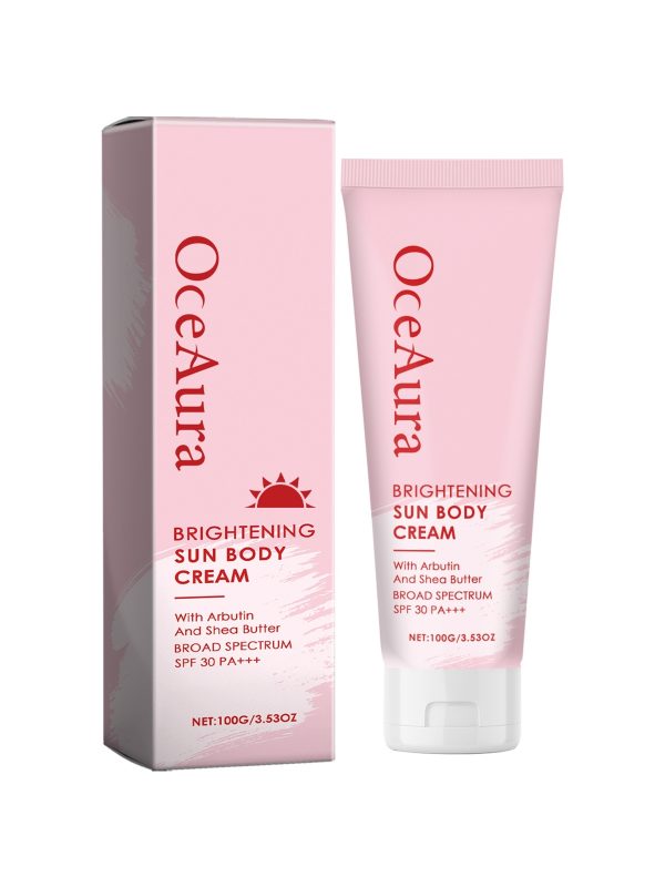 Brightening Sun Body Cream