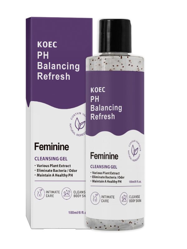 Women's Private Parts Care Shower Gel PH Balancing Body Cleaning Bath Lotion