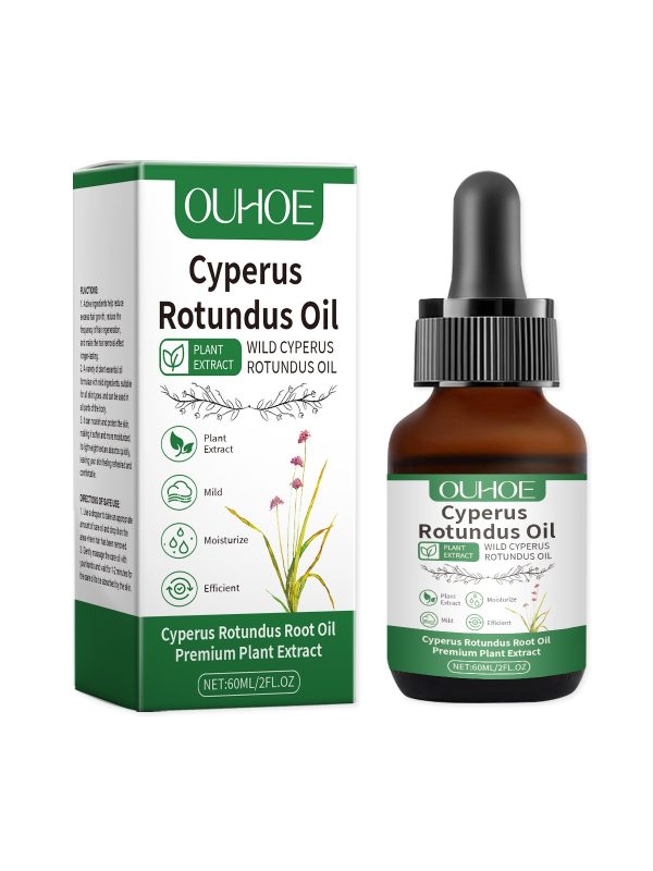 Plant care oil for hair removal