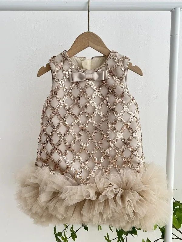 Christmas Red Year Clothes Girls' Sundress