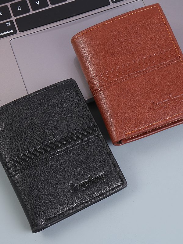 Wallet Men Short Leather Wallet Wallet Men