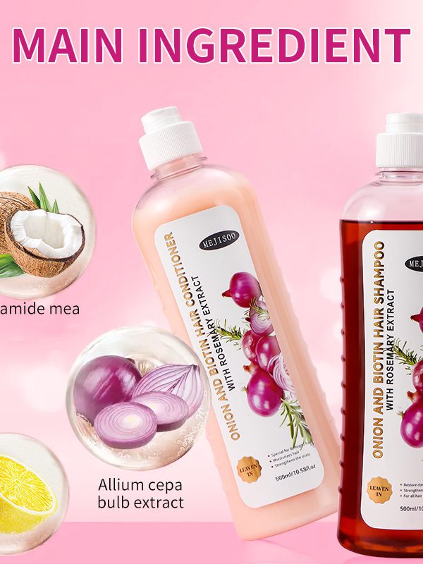 Onion Biotin Rosemary Shampoo Conditioner