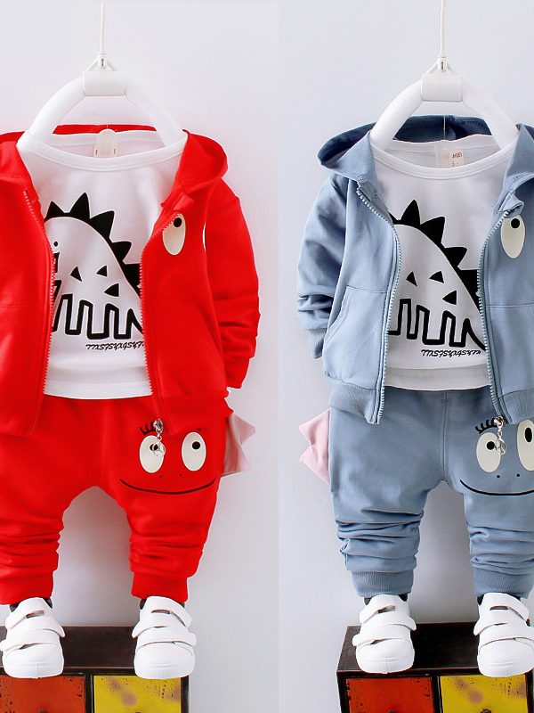 ملابس أطفال قطنية للأولاد ملابس الخريف ملابس الصيف والربيع للأولاد