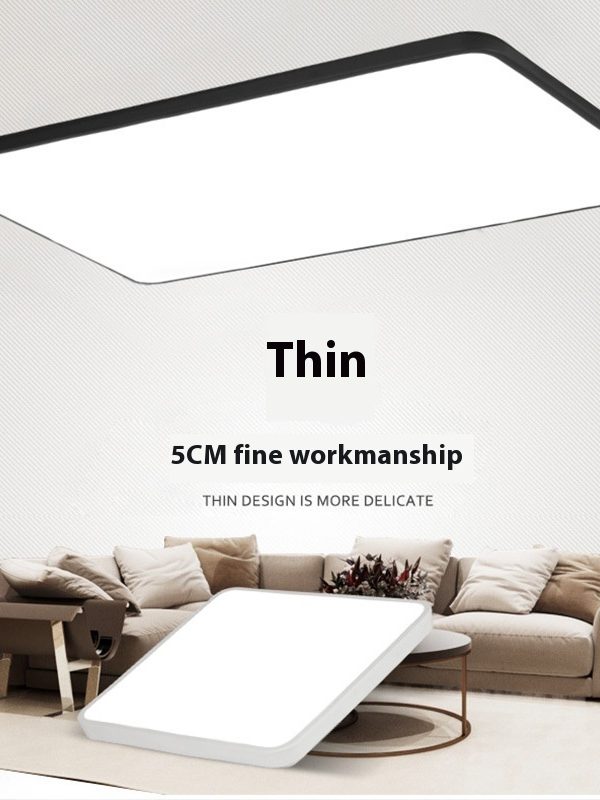 Led Ceiling Light Rectangular Lamp In The Living Room Simple Office Room Light Male Light Dining Room And Study Room