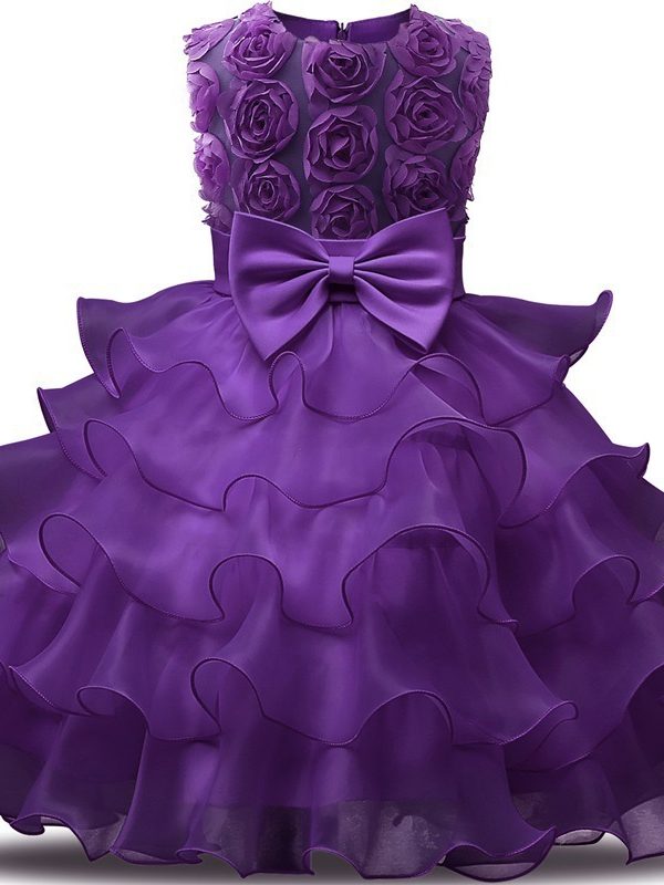 فستان طفلة، فستان وصيفة العروس، حفل زفاف، ملابس أطفال