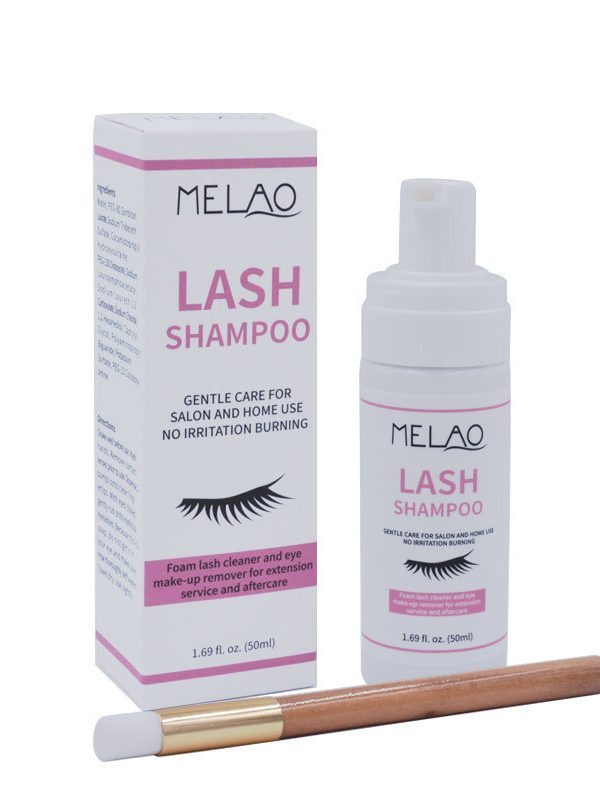 Eyelash Shampoo Moisturizing Frizz Cleaning