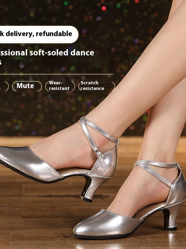 Latin Soft Bottom Square Dance Shoes Women