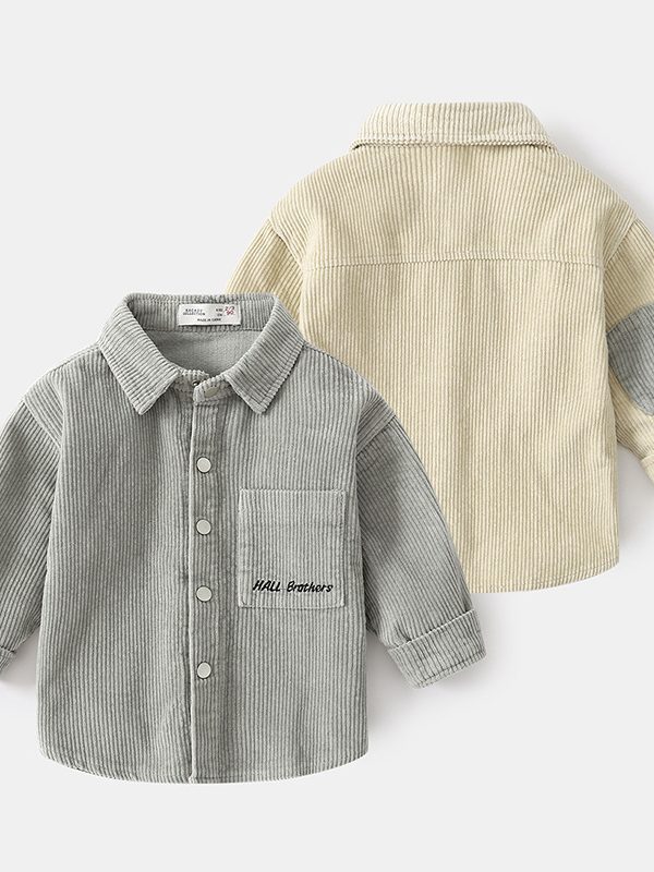 Boys' Cotton Long Sleeved Shirt