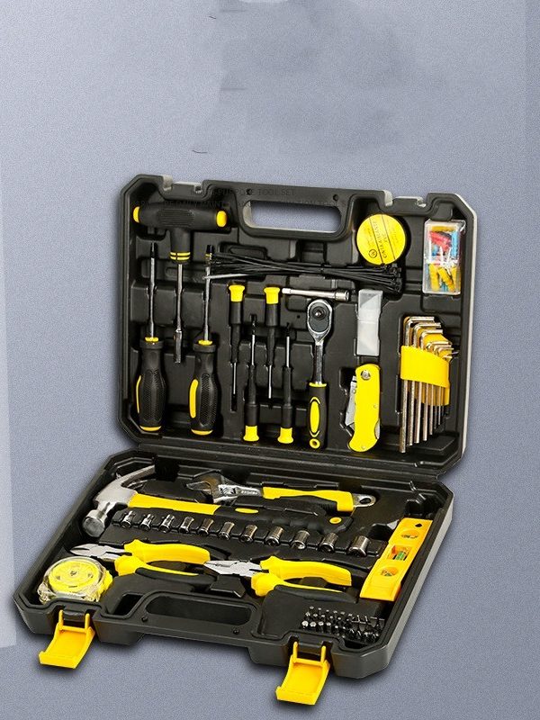 Household Hardware Hand Tool Combination Car Repair Group Set Toolbox
