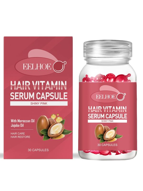Hair Care Capsules Relieve Dryness