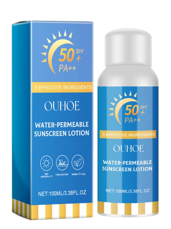 Water-Permeable Sunscreen Lotion